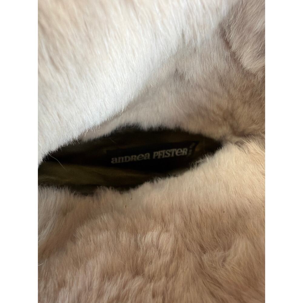 Andrea Pfister Made in Italy Brown Suede Short Boots Faux Fur Lining Women's 9 - Picture 12 of 13